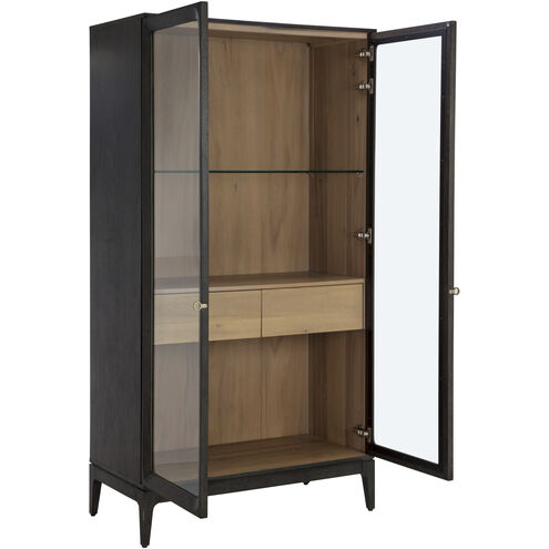 Cecilia Clear / Smoke Grey Display Cabinet